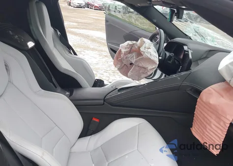 2021 Chevrolet Corvette Stingray Rwd 1Lt из США, поврежденный, VIN 1G1YA2D49M5117778